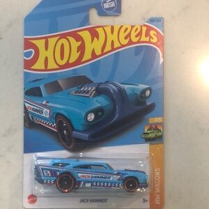 Blue Jack Hammer Toy Car